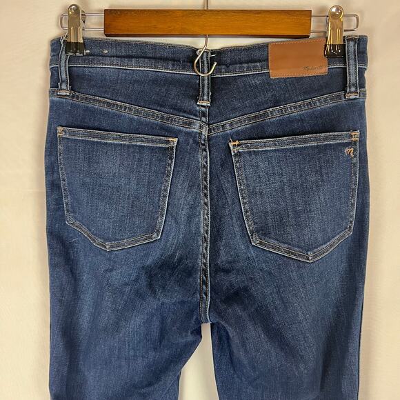 Medewell Women's Jeans Size 27 10" High Rise Skinny Medium Wash Denim - Picture 4 of 8